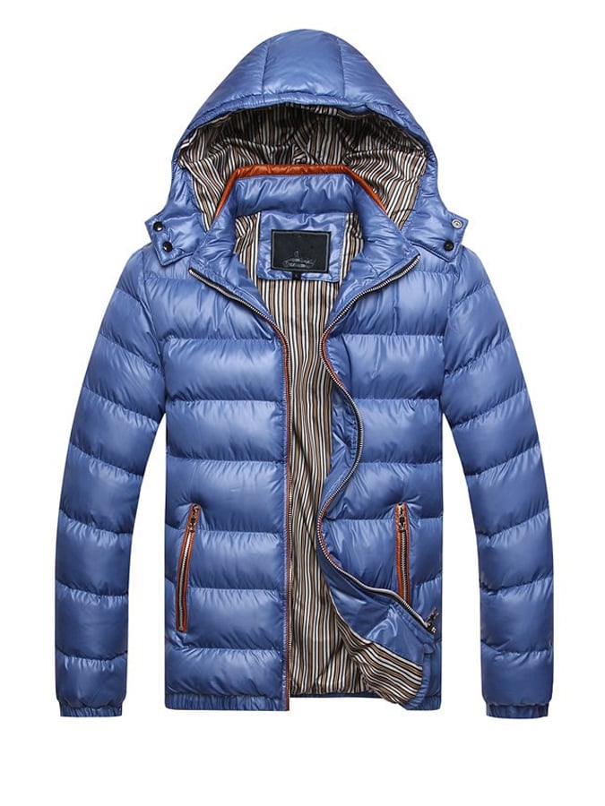 DAMIAN | KURTKA Z KAPTUREM Z IZOLACJĄ