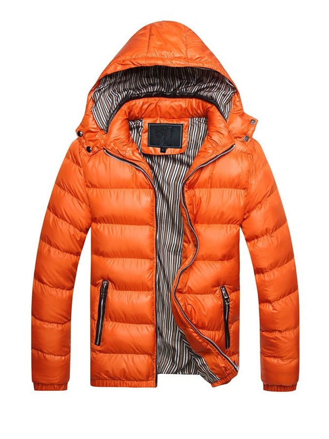 DAMIAN | KURTKA Z KAPTUREM Z IZOLACJĄ